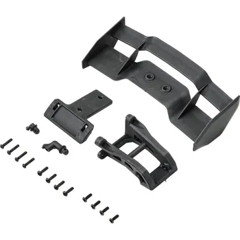 RC náhradní díl Reely 1:10 zadní křídlo s držákem pro model černá