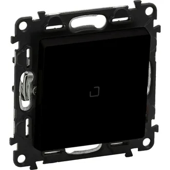 vypínač Tlačítko č.1/0 Valena Life černá, orientační LED Legrand 756332