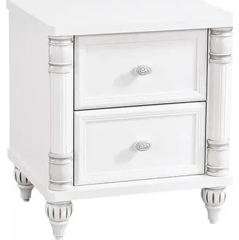 Noční stolek Noční stolek Carmen - bílá