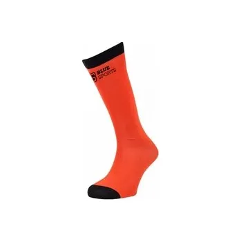 Podkolenky Bluesports Pro-Skin Oranžové JR, Velikost (EUR 33 - 38) Junior