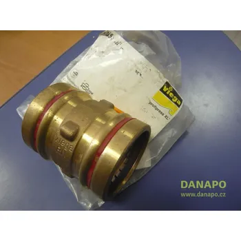 Vodovodní potrubí Viega Optipress XL tvarovka bronz s SC-Contur Typ: Nátrubek ø76,1