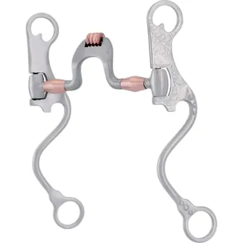 Udidlo pro koně Metalab Udidlo pákové nelomené FG High Port Metalab, westernové, 11 mm