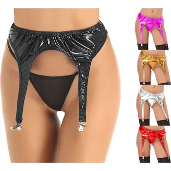 Podvazkový pás Spandex podvazkový pás S/M Barva: Černá