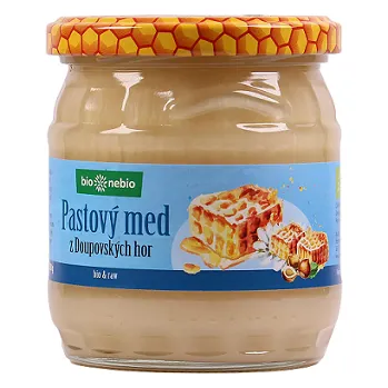 Bio nebio Med pastový z Doupovských hor BIO 500g, Bio*nebio