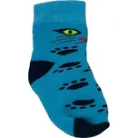 Dětské froté ponožky s lycrou tyrkysové, Velikost: 13 - 14 (19 - 21), Barva: Tyrkysová