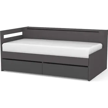 Postel Pohovka, postel rozkládací Rea Crobat s čely a roštem - Pohovka, postel rozkládací s úložným prostorem