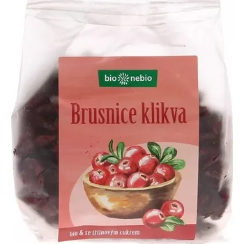 Sušené ovoce Brusnice klikva se třtinovým cukrem BIO 200g, Bio*nebio