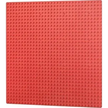 Díl pro stavebnice L-W Toys LW2008 základová deska 32 x 32 bodů červená
