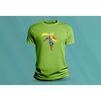 Dětské bavlněné tričko Hans - Golden Sun. velikost S Lime