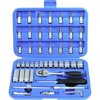 Gola sada Gola sada 1/4", Super-Lock 4 - 14 mm, Torx vrtaný, 47 dílů, Vario Plus, Triumf (Triumf - profi)