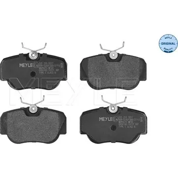 Brzdová destička Sada brzdových destiček, kotoučová brzda MEYLE 025 210 5517