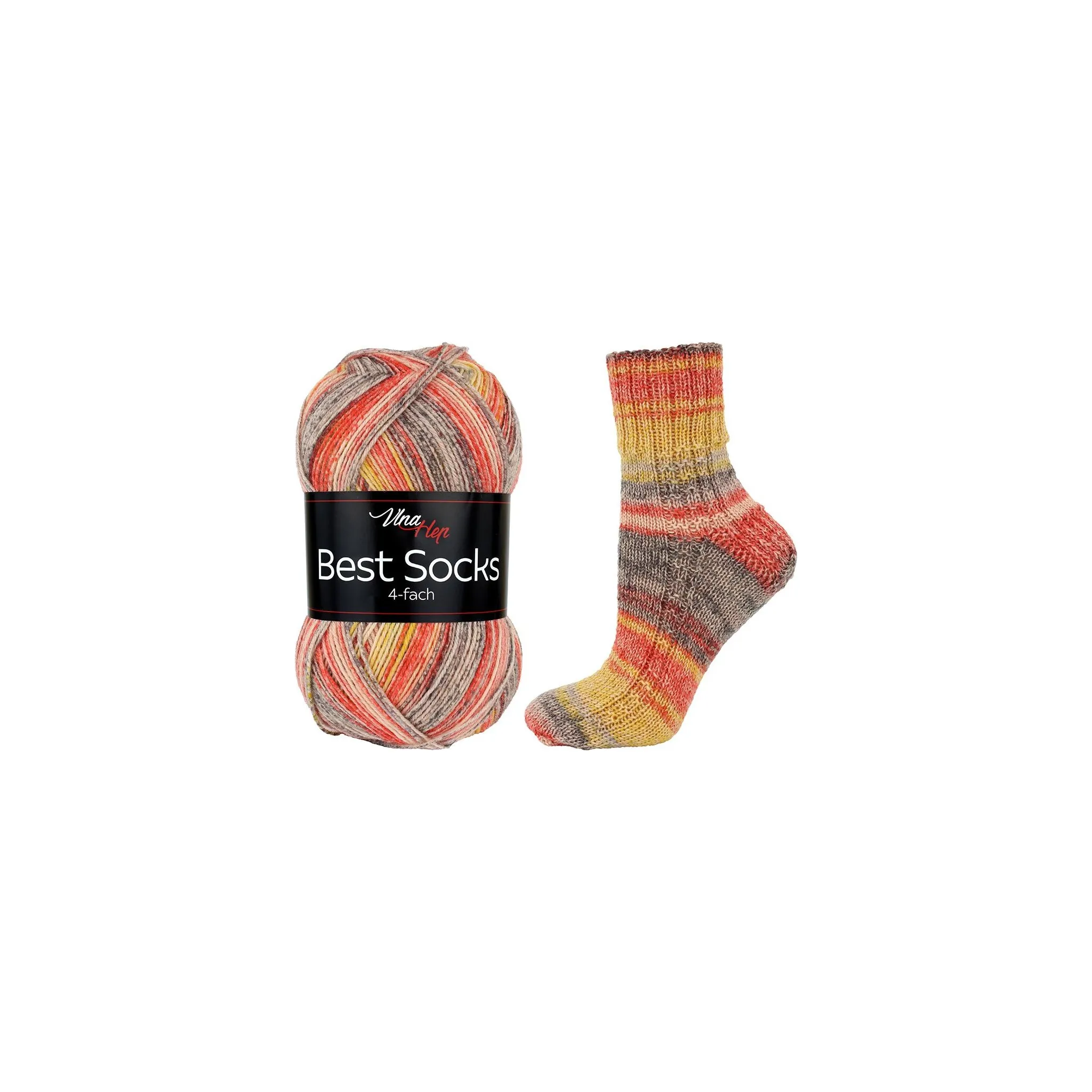 Fotografie 1 - Příze Vlna-Hep Best Socks 4-fach 7338