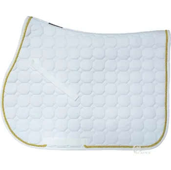 Dečka Equiline -OCTAGON CORD ST: BÍLÁ- - Bílá (001)/Černá - D-drezurní/Full