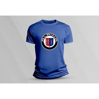 Dětské bavlněné tričko Alpina. Královsky modrá velikost 116