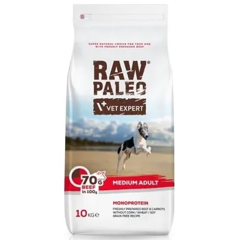 VetExpert Raw Paleo Dog Adult Medium Beef 10 kg Krmivo pro psa VetExpert Raw Paleo Dog Adult Medium Beef 10 kg