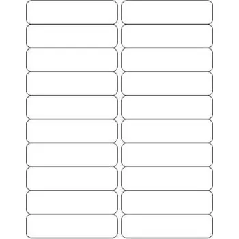 Samolepící etiketa Etikety PRINT 98x25,4 mm bílé (100xA4)