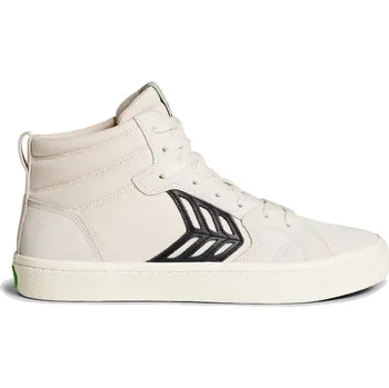 Pánské tenisky Boty Cariuma CATIBA High Pro Vintage bílé / černé logo Men Size US 8.0 - Women Size US 9.5