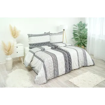 Povlečení Stanex Ložní povlečení bavlněný satén Lola (LS126) rozměr: 140 x 200 + 90 x 70, Zapínání: Knoflíkové