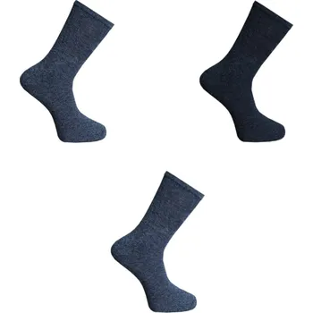 Pánské ponožky Pánské bavlněné ponožky Thermo mix barev - Pesail (Balení/3párů) Velikost: 40-43