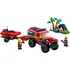 Stavebnice LEGO LEGO City 60412 Hasičský vůz 4x4 a záchranný člun