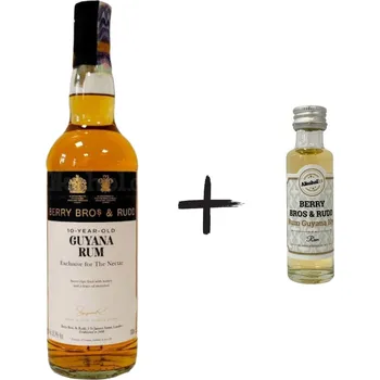 Rum Berry Bros & Rudd Rum Guyana 10y 0,7l 58,7% + miniatura