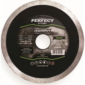 Řezný kotouč kotouč diamantový 115mm celoobvodový STALCO