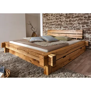 Postel Masiv24 Jangali 200 x 200 cm dub