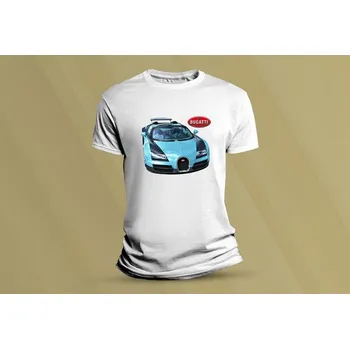 Dětské bavlněné tričko Bugatti. Bílá velikost 152 (12-13 let)