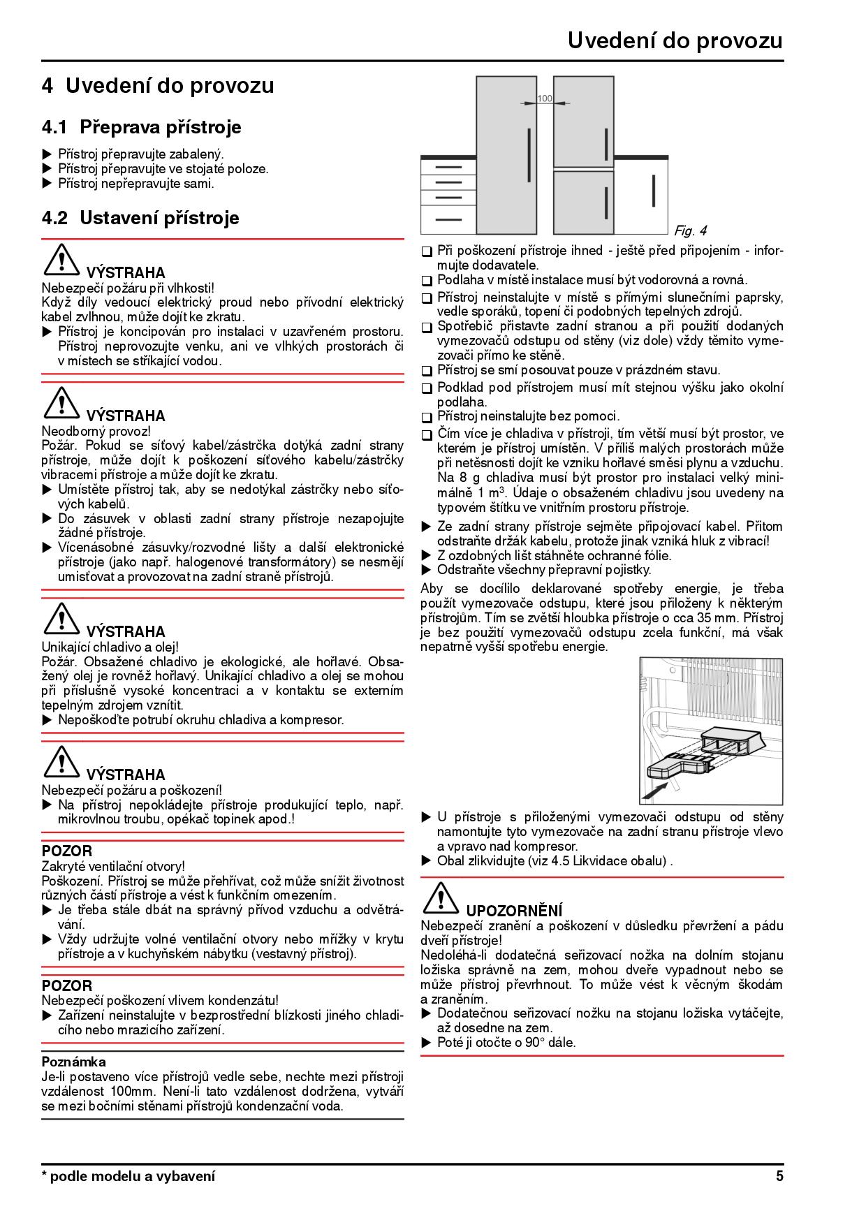 Návod k obsluze Liebherr CTEL 2131 Zbozi cz