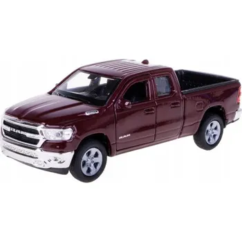 autíčko Welly Dodge 2019 Ram 1500 (burgundy) 1:34-39