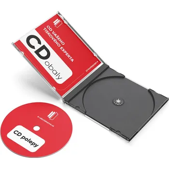 Příslušenství pro datový nosič Obaly na CD a DVD Laminace lesklá Barevné oboustranné - 4/4 (CMYK) 350 g/m² křídový papír mat Obal na CD se 2 chlopněmi Průhledná plastová 400 ks