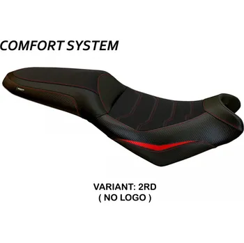 Moto sedlo TPZ Italia Potah sedla Kawasaki Versys 650 (07-23) Nasir comfort model potah sedla: bez loga 2RD (red)