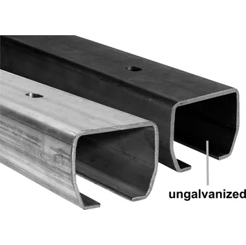 Cais STAGE SB 6 šína C profil posuvné samonosné brány, černý, CP73-6, 73x61, délka 6m