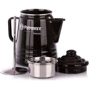 Petromax konvice Perkomax na otevřený oheň černá