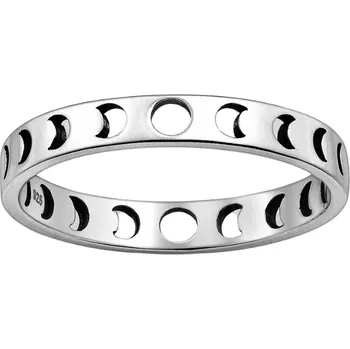 Prsten Stříbrný prstýnek Měsíční fáze Velikost: 7/54-55 Ag 925/1000