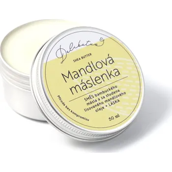 Tělový krém Delibutus Mandlová máslenka, 150 ml Balení: 50 ml