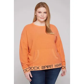 Dámský svetr Soccx SVETR SP2312-4400-21 Oranžová, M/L