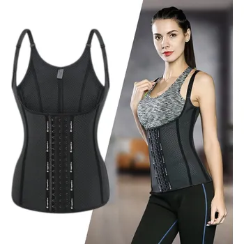 inSPORTline Fitness korzet s ramínky Corsup černá - L