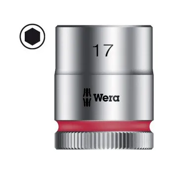 Gola hlavice Nástrčná hlavice barevná Wera 8790 HMB 6-ti hran 3/8", 17mm
