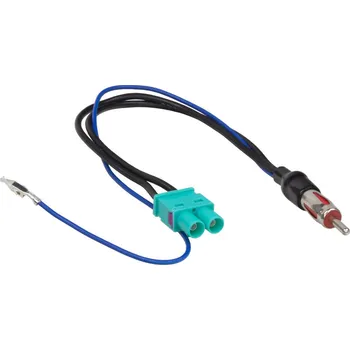 Příjem digitálního pozemního vysílání Anténní adaptér-napájení double FAKRA-DIN