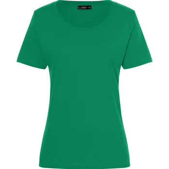 JAMES & NICHOLSON Triko VANESA LADY 150g, různé barvy Velikost L irish-green