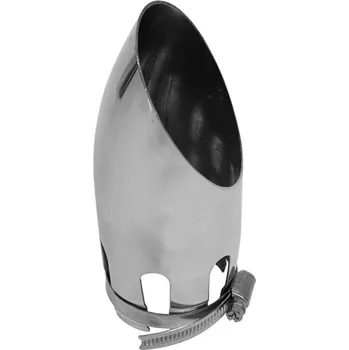 Autodoplněk Koncovka výfuku Inox kulatá - průměr 58-70mm