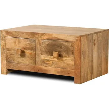 Komoda AV interiery Konferenční stolek z masivu manga, 90x60x40, HINA COFR