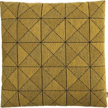 Polštář Muuto, Dekorativní polštář Tile 45 x 45 cm žlutý - Formadore