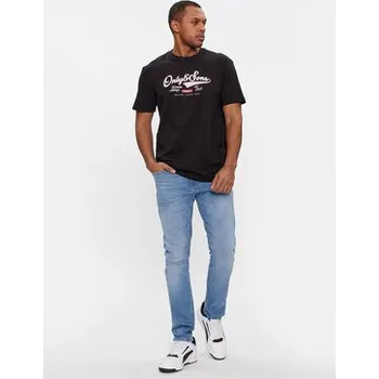 Pánské tričko Only & Sons T-Shirt Lenny 22028593 Černá Regular Fit S