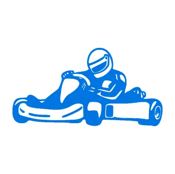 Samolepicí dekorace na vozidlo Motokára 003 levá (11 - modrá oceán) SAMOLEPKA NA AUTO, NÁLEPKA, FÓLIE, POLEP, TUNING, VLASTNÍ TEXT, TISK, AUTOSAMOLEPKY.cz, POLEPY, OBRÁZEK, LOGO, 3D STICKERS