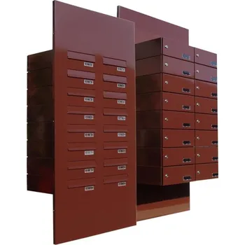 Poštovní schránka 3MH s.r.o. Poštovní schránka PK 260×110×370 do pevného dílu dveří Barva: RAL 7016 antracit