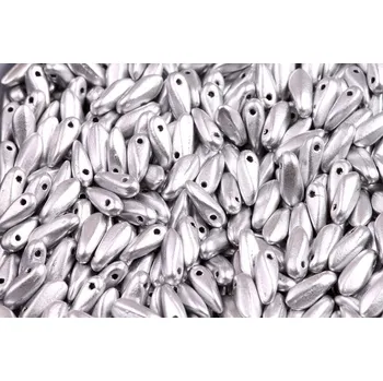 Dětské navlékací korálky Korálky jazýčky č. 1543 (2.5x8 mm)