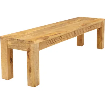 Jídelní set AV interiery Lavice MANU 175x40x45 z masívu mango