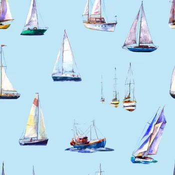 Látka na plavkové šortky plachetnice